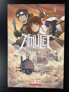 Amulet #3: The Cloud Searchers - Scholastic Softcover Graphic Novel